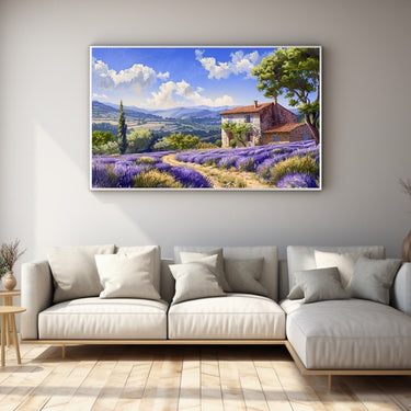 Peinture A L'Huile Paysage De Provence